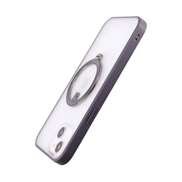 iPhone 14 Plus Skal med MagSafe Stativ Rvelon - Lila