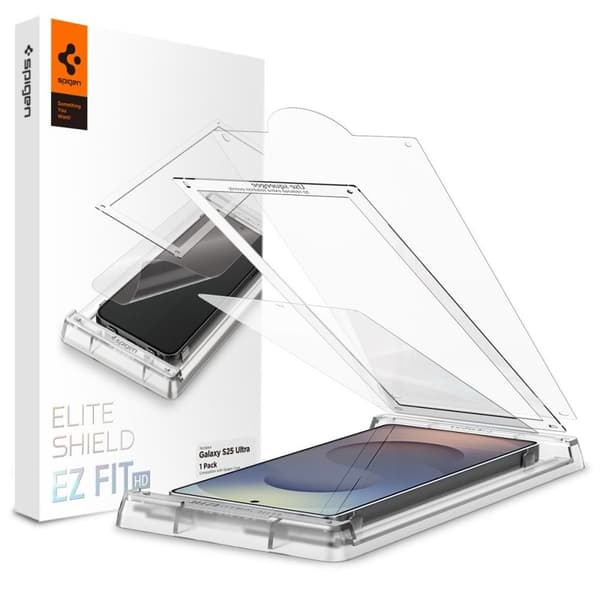 Spigen Elite Shield EZ FIT Screen Protector for Samsung Galaxy S25 Ultra