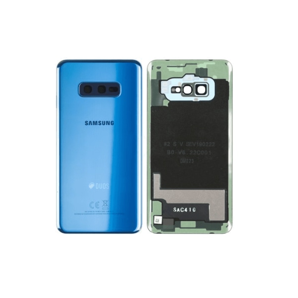 Samsung Galaxy S10e Baksida med tejp - Blå
