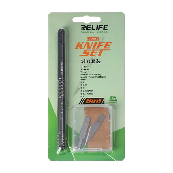 ReLife 8-in-1 Razor Blade Tool Kit RL-101B