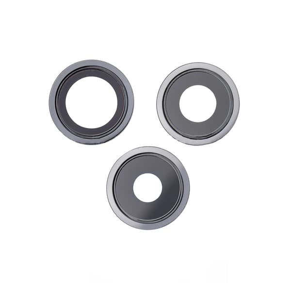 iPhone 13 Pro and 13 Pro Max Camera Lens with Frame - Graphite