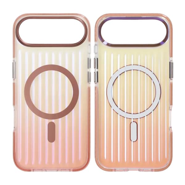 Corrugated MagSafe Mobile Case for iPhone Air - Rose Gold