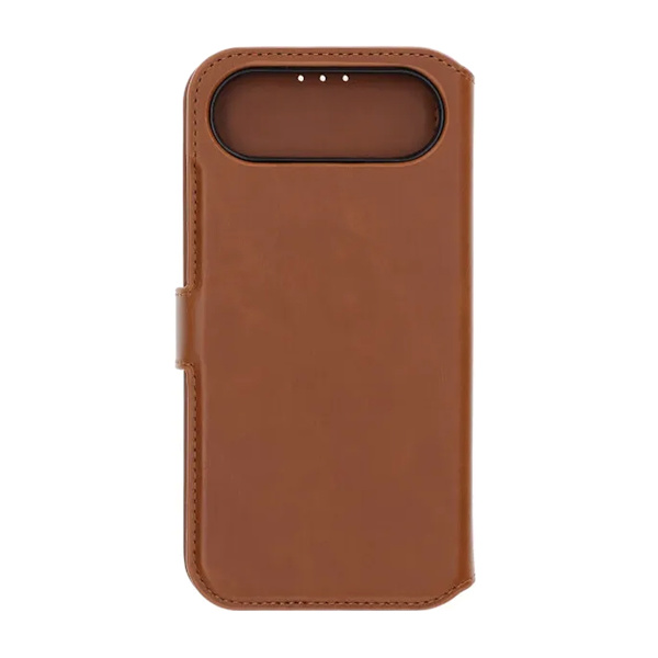 Rvelon Wallet Case Magnet for iPhone Air - Brown