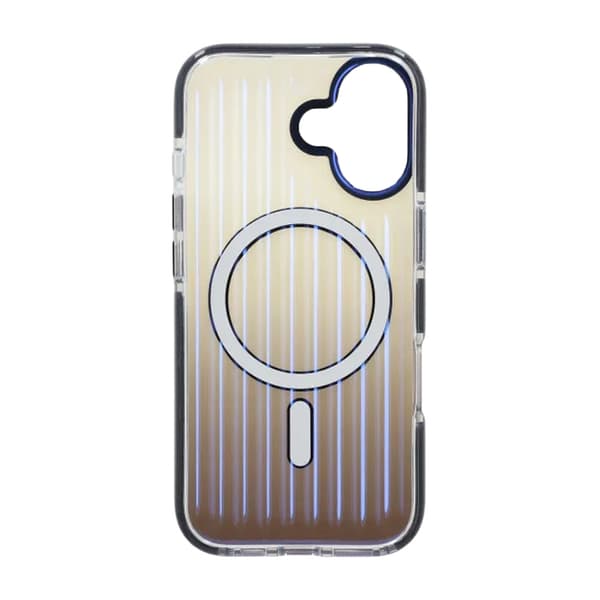 Corrugated MagSafe Mobile Case for iPhone 17 - Black