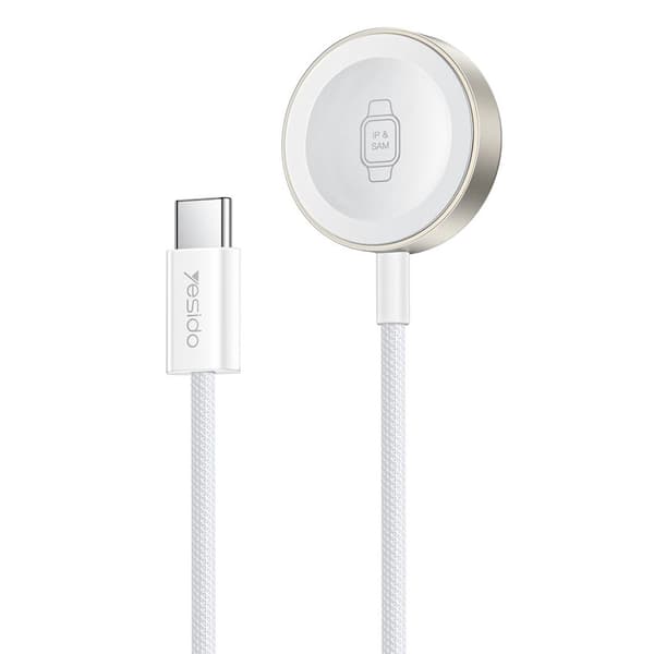 Yesido DS42 2-in-1 Wireless Charger for Smartwatch – White