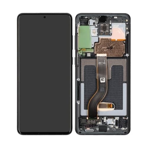 Original Samsung Galaxy S20 Plus Skärm med LCD Display Svart