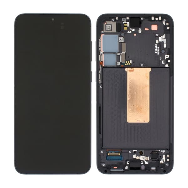 Original Samsung Galaxy S23 Plus Skärm med LCD Display - Svart Svart