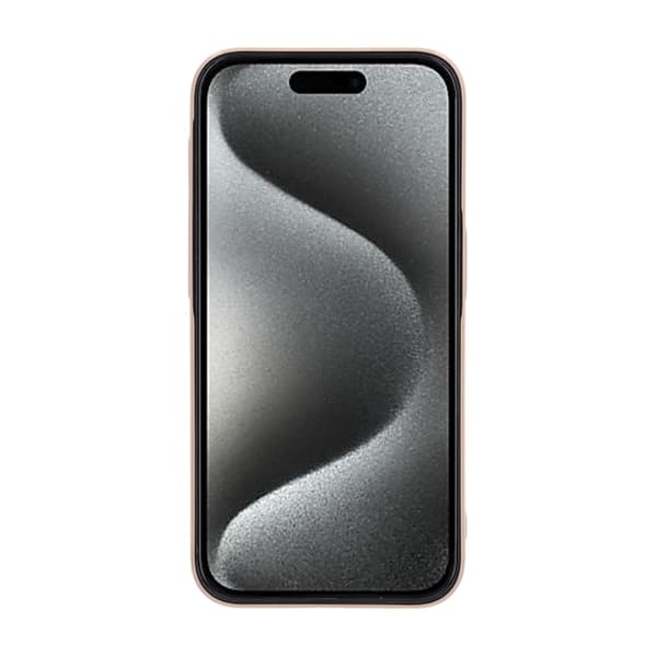 Glossy design Magnetic Case For iPhone 15 Pro Gold