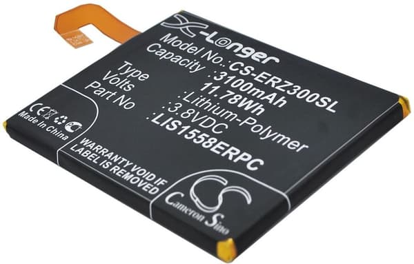 Battery for Sony Ericsson D6616 etc
