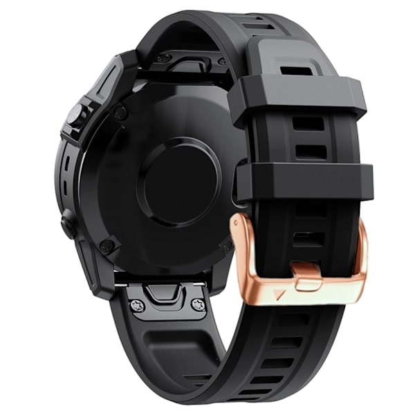 Garmin Instinct 2S Solid Color Silicone Watch Band - Black