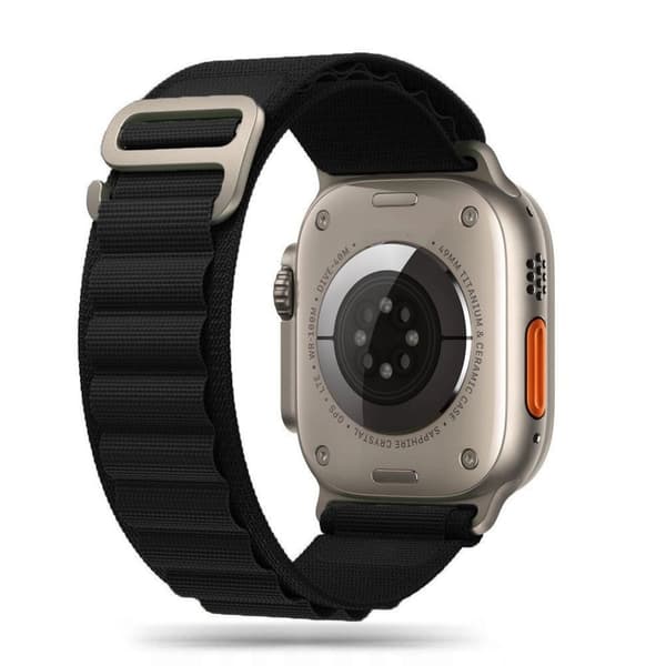 Tech-Protect Nylon Pro Watch Strap Apple Watch 4/5/6/7/8/9/SE/Ultra 1/2 - Black