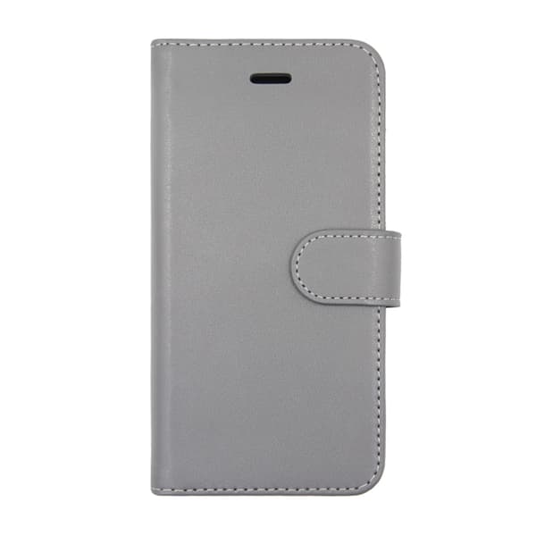 iPhone 6/6S Plånboksfodral Läder med Stativ - Grå
