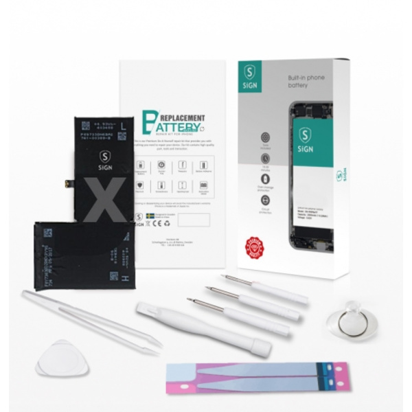 SiGN Complete Battery Replacement Kit - iPhone X