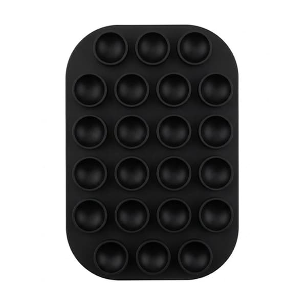 MagSafe Magnetic Silicone Suction Cup Phone Mount Black