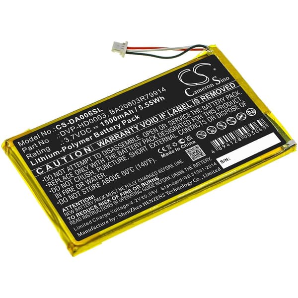Battery for Creative Zen Vision M etc