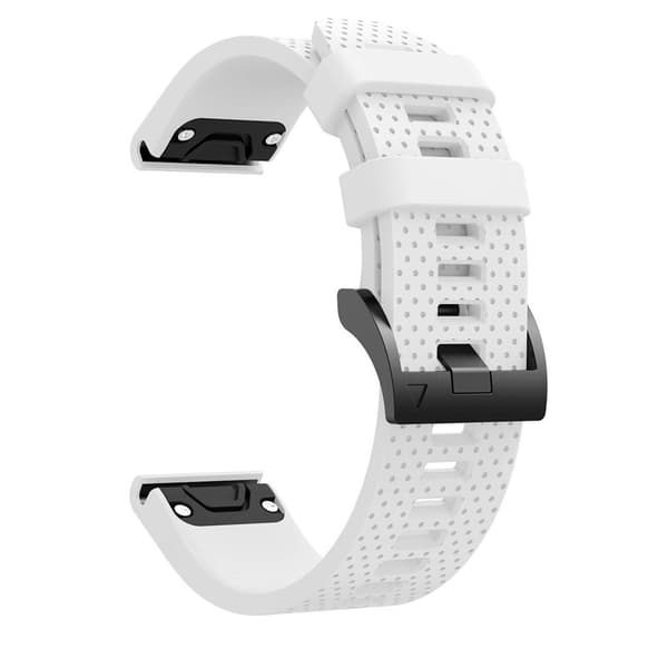Garmin Fenix 6S/5S/6S Pro/5S Plus Silicone Watch Band - White