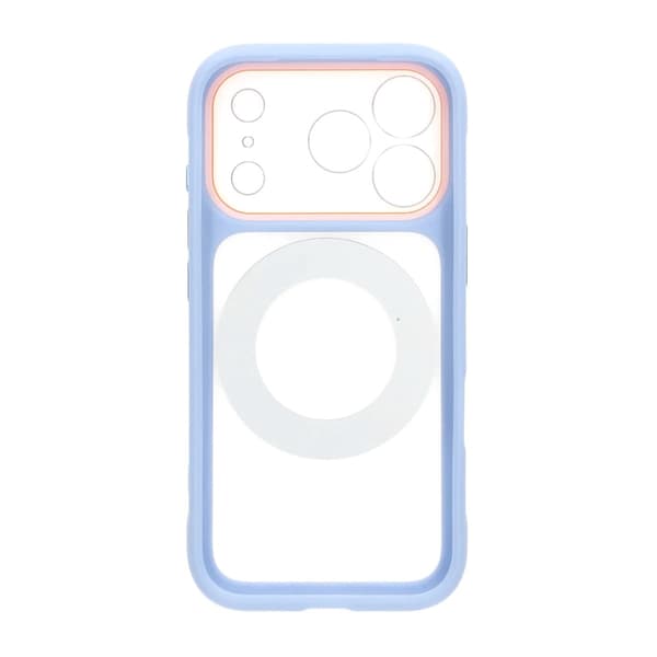 Skal med Roterbart MagSafe-Stativ för iPhone 17 Pro/18 Pro - Ljusblå
