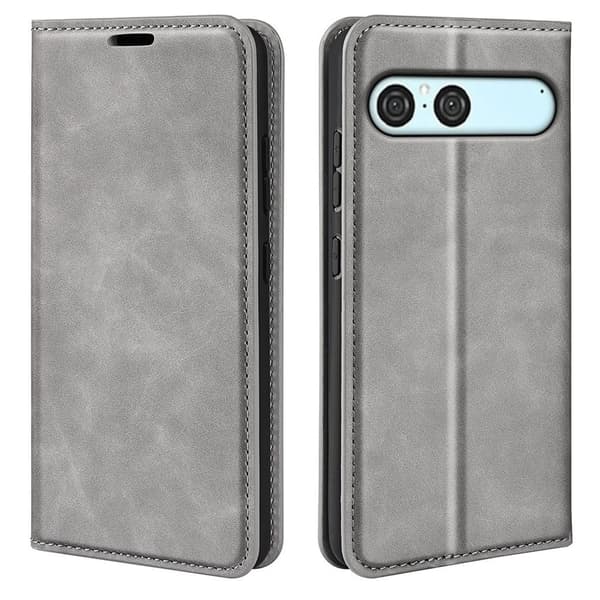 Sony Xperia 10 VII Wallet Cover PU leather – Grey