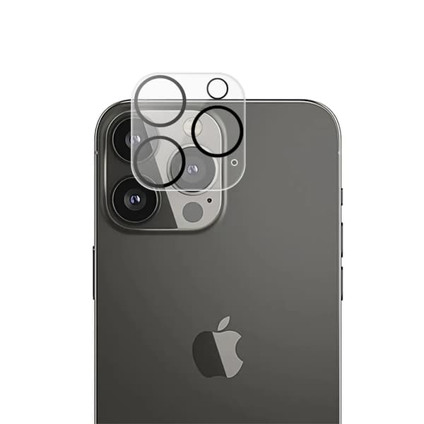 Mocolo iPhone 16 Pro / 16 Pro Max 3D-linsskydd i härdat glas Svart