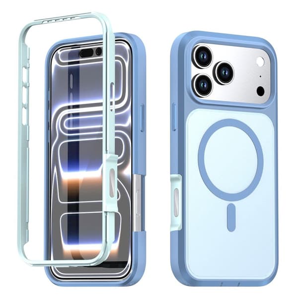 iPhone 18 Pro/17 Pro MagSafe Case Shockproof - Blue