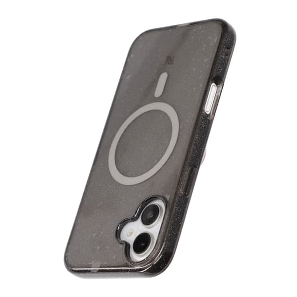 iPhone 16 Plus Rvelon TPU Mobile Case with MagSafe - Glitter Black