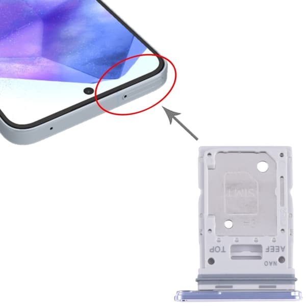 Samsung Galaxy A55 SIM Card Holder - Blue