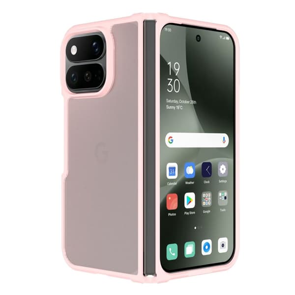 Google Pixel 11 Pro Fold Case with Acrylic Back - Pink