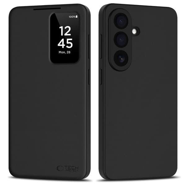 Tech-Protect Smart Wallet Case for Samsung Galaxy S26 Plus - Black