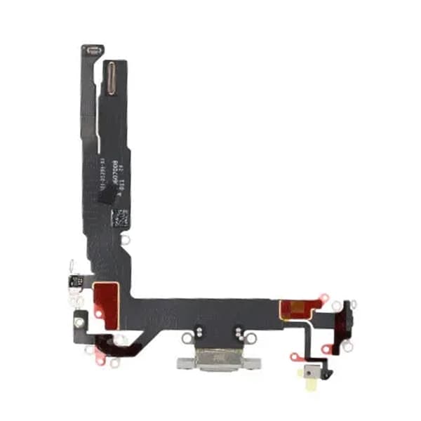 Charging Connector with Flex Cable for iPhone 17 - White