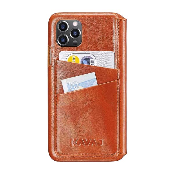 KAVAJ iPhone 12 Pro Max Case Dallas Brown