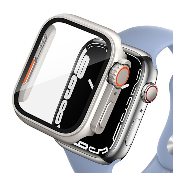 Tech-Protect Defense360 Case for Apple Watch 7/8/9 (45 mm) - Silver