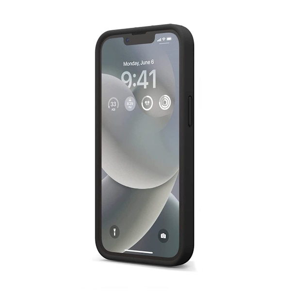 iPhone 14 Silikonskal - Svart