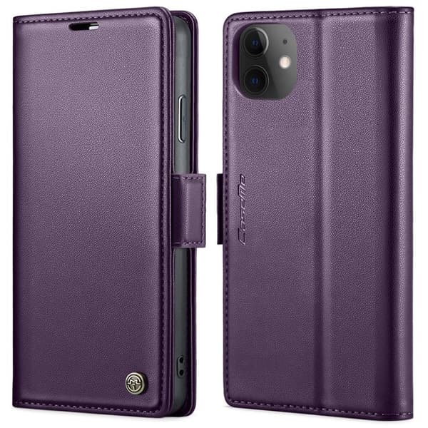 CASEME iPhone 11 Cover with Card Slots - Purple