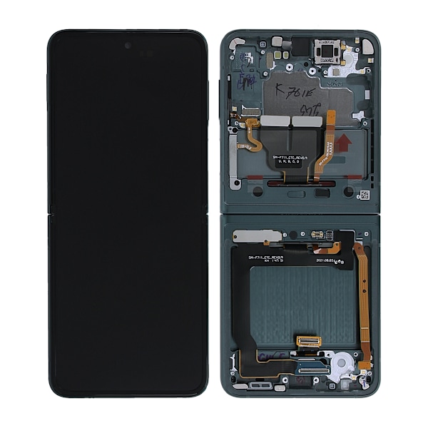 Samsung Galaxy Z Flip 3 5G 2021 (F711) Skärm med LCD Display -