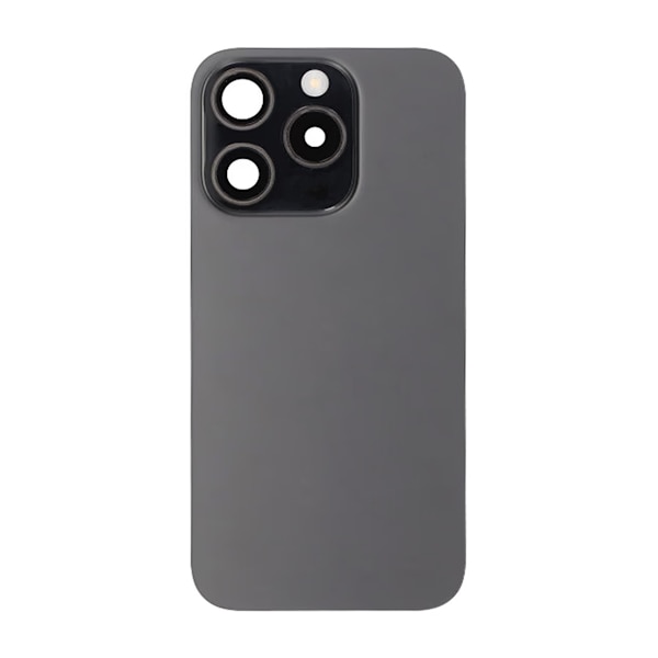 iPhone 15 Pro Back Glass Complete OEM - Titanium Black