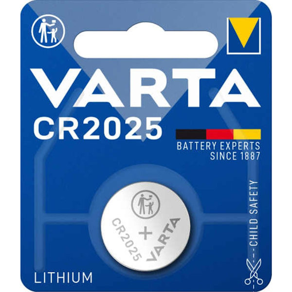 VARTA Lithium Coin button cell battery CR2025