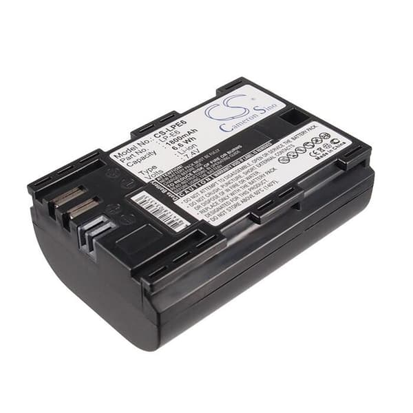 Batteri till Canon LP-E6 Svart