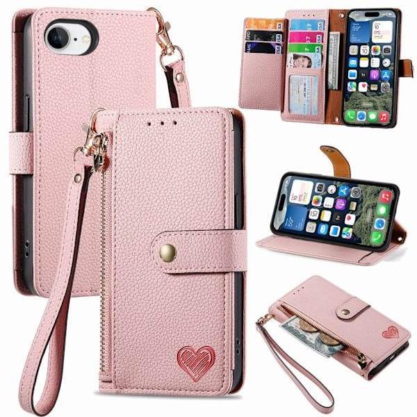 iPhone 17e/16e Wallet Cover - Gray