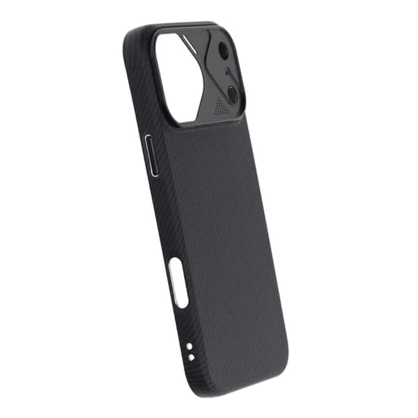 Amru Water Print Phone Case - iPhone 17 Pro Max Black