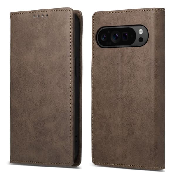 Google Pixel 11 / 11 Pro Wallet Cover PU-leather - Brown