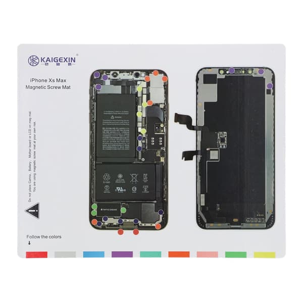 Magnetic Screw Mat for iPhone XS Max