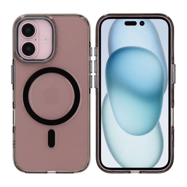 iPhone 16 Mobile Case TPU with Magnet Rvelon - Black