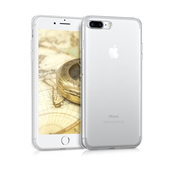 TPU mobile phone case for iPhone 7 and 8 Plus - Transparent