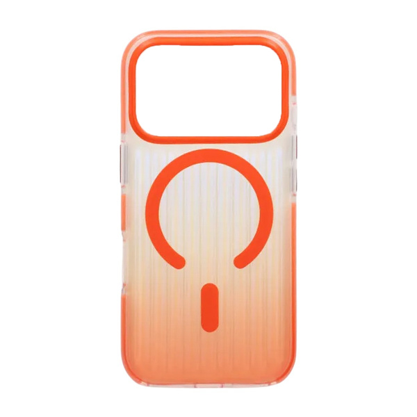 Mobile Case Corrugated MagSafe for iPhone 17 Pro Max - Orange