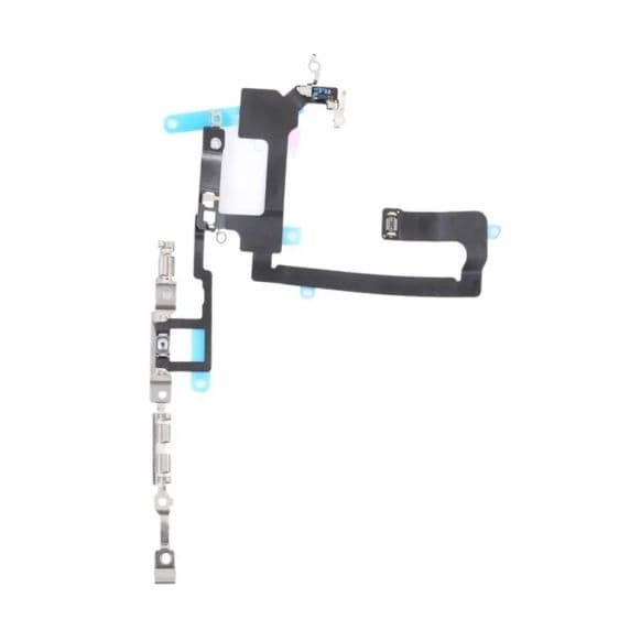 iPhone 14 Plus Strömknapp med Flexkabel Original Svart