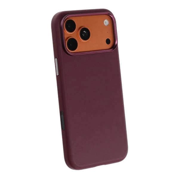 Vegan leather Magnetic Case For iPhone 17 Pro Max /18 Pro Max Purple