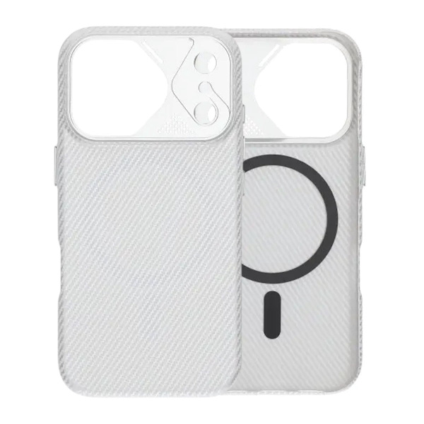 Amru Water Print Phone Case - iPhone 17 Pro Silver