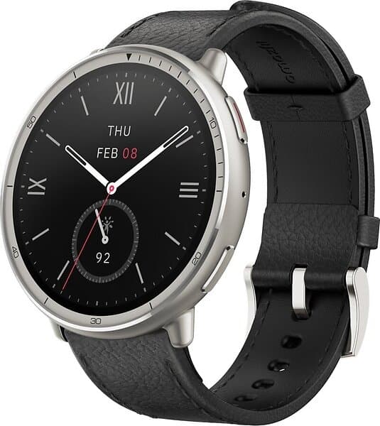 Original Amazfit Active 2 - Svart Svart