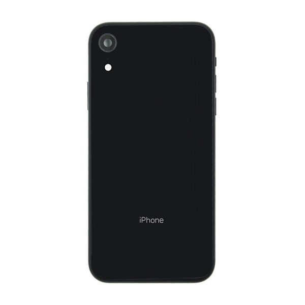 iPhone XR Baksida med Komplett Ram - Svart