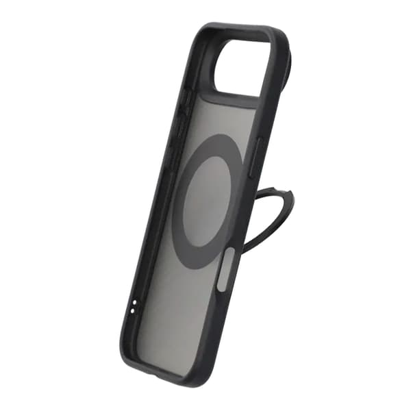 Mobile Case Rotating Magnet Stand for iPhone 17 Air - Black
